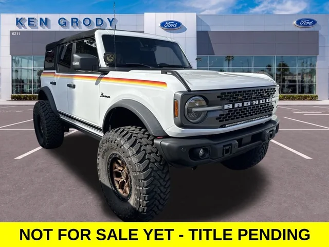 2022 Ford Bronco Badlands