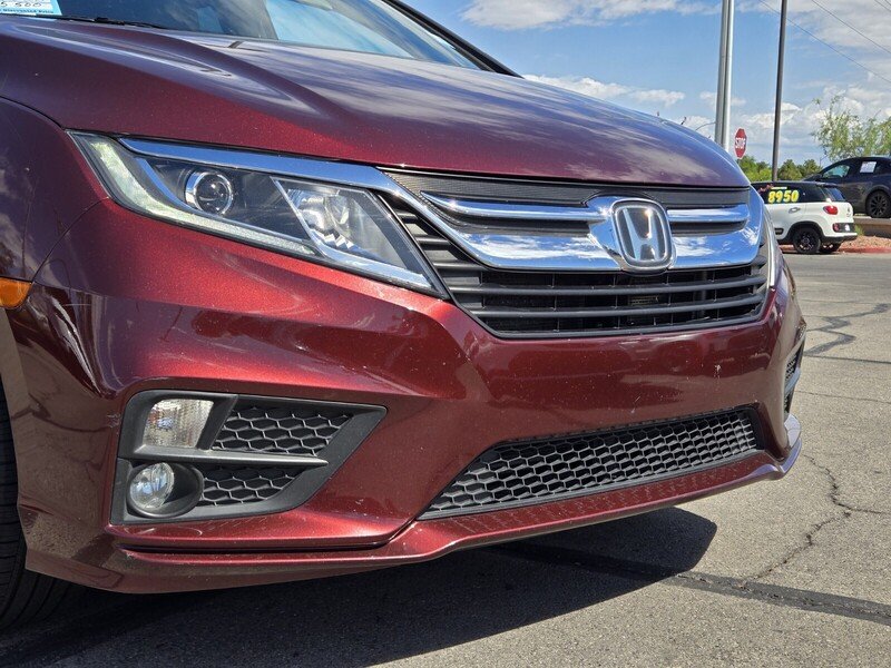 Used 2018 Deep Scarlet Pearl Honda EX-L AUTO image 8