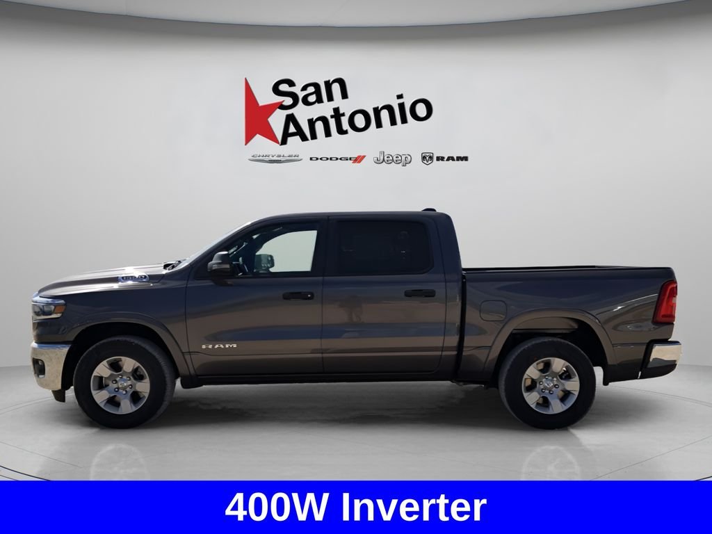 New 2025 Granite Crystal Metallic Clear-Coat Exterior Paint RAM Big Horn/Lone Star image 8