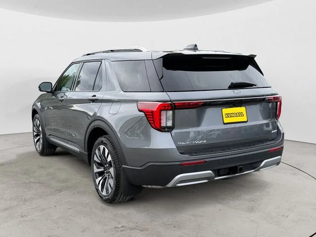 New 2026 Gray Metallic Ford Platinum image 3