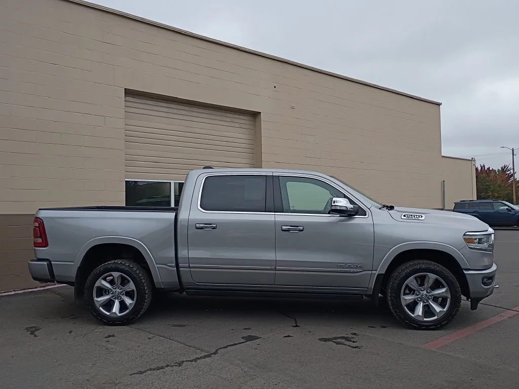 Used 2022 Billet Silver Metallic Clearcoat Ram Limited image 3