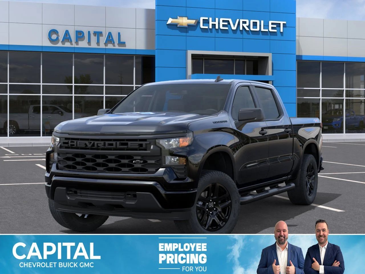 New 2026 Black Chevrolet Custom image 1