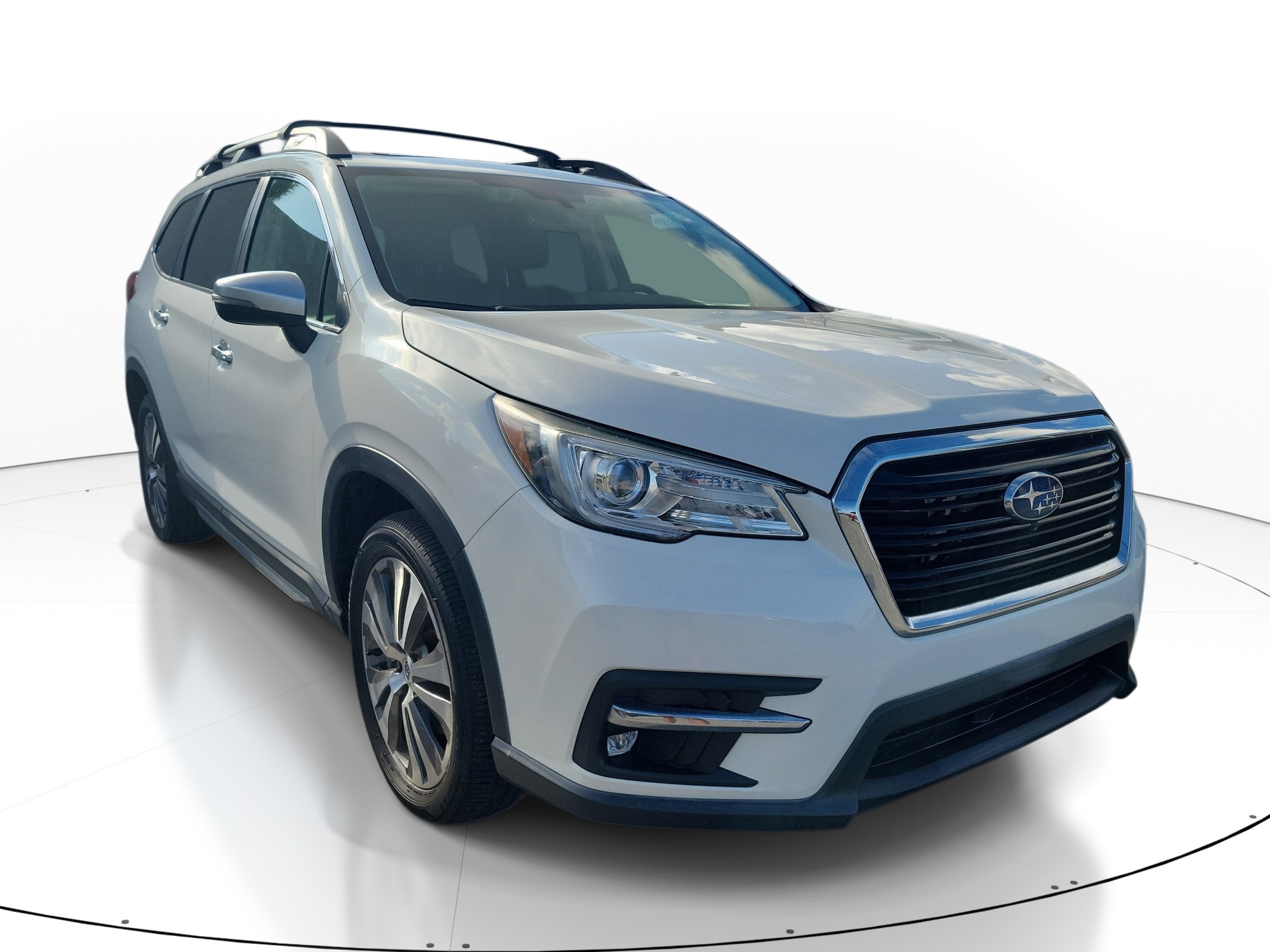 Used 2020 Crystal White Pearl Subaru Touring image 1