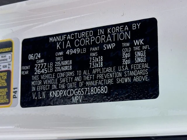 Used 2025 White Kia SX-Prestige image 34