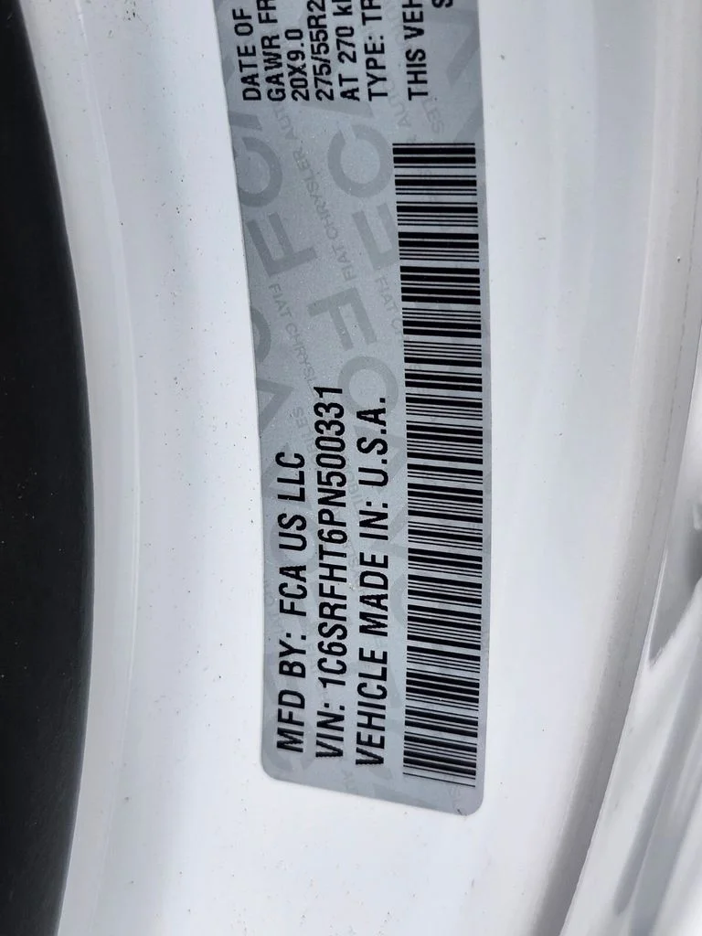 Used 2023 White Ram Limited image 32