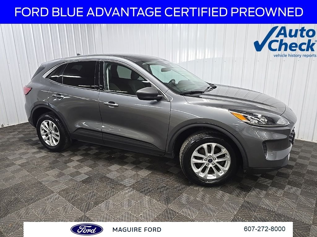 Used 2022 Gray Ford SE image 1