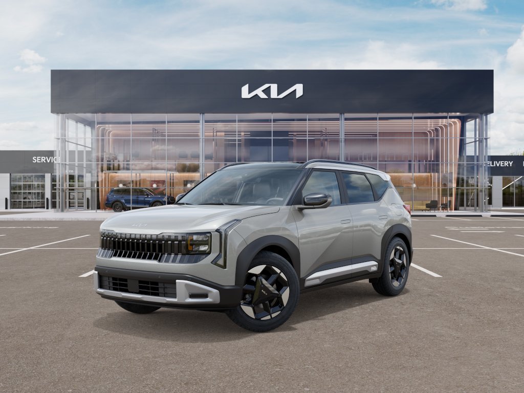 New 2027 Ivory Silver Kia EX image 1