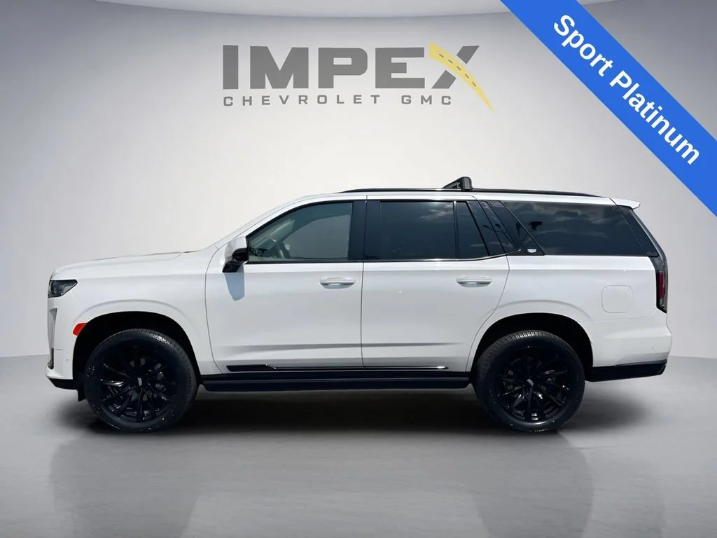 Used 2023 Crystal White Tricoat Cadillac Sport Platinum image 2