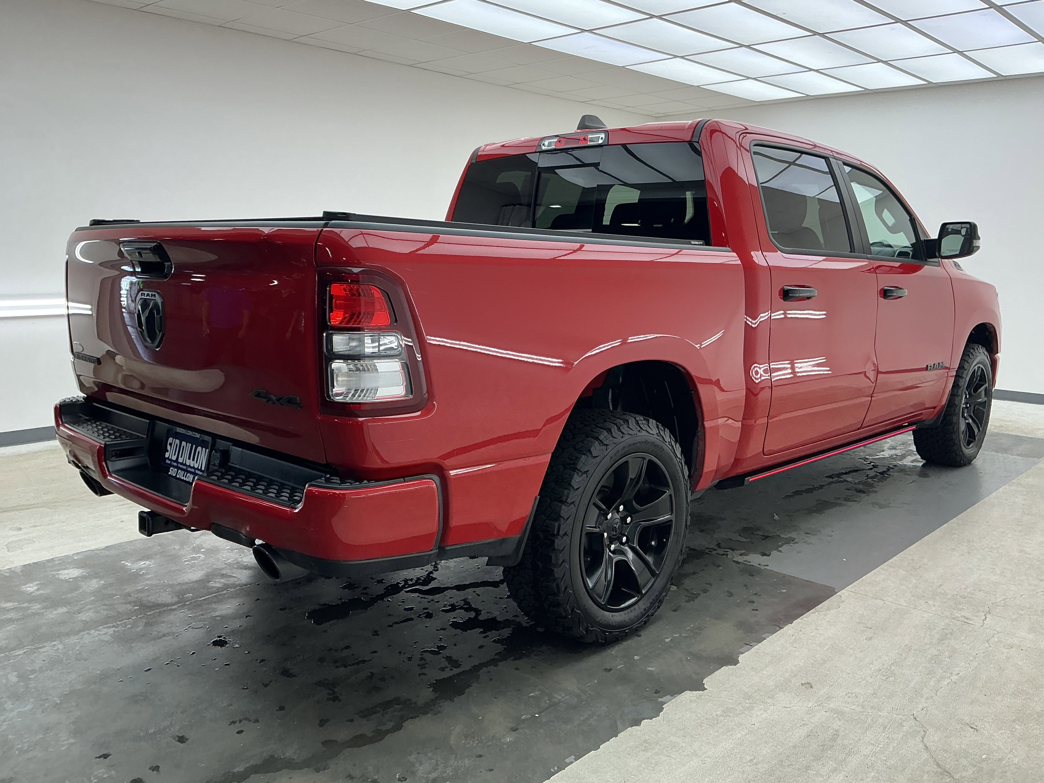 Used 2023 Flame Red Clearcoat Ram Big Horn image 4
