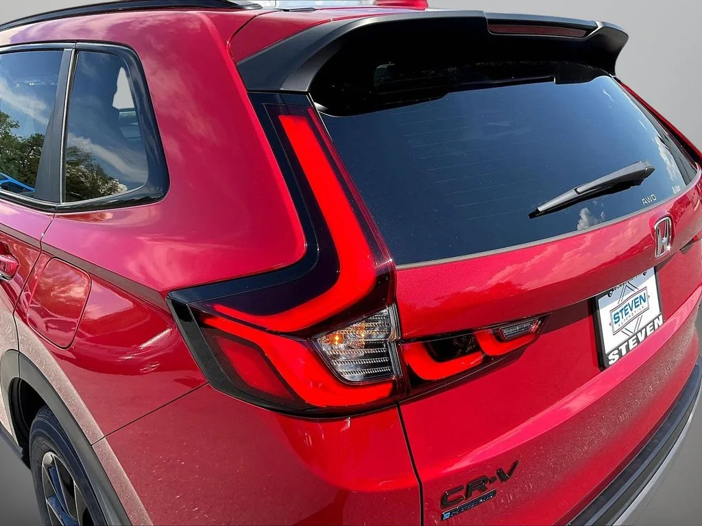New 2026 Radiant Red Metallic Honda AWD Sport-L Hybrid image 26