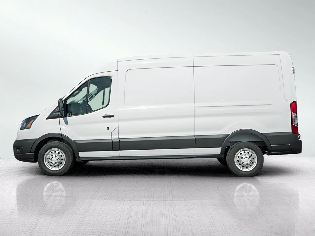 New 2027 Oxford White Ford Cargo Van image 3