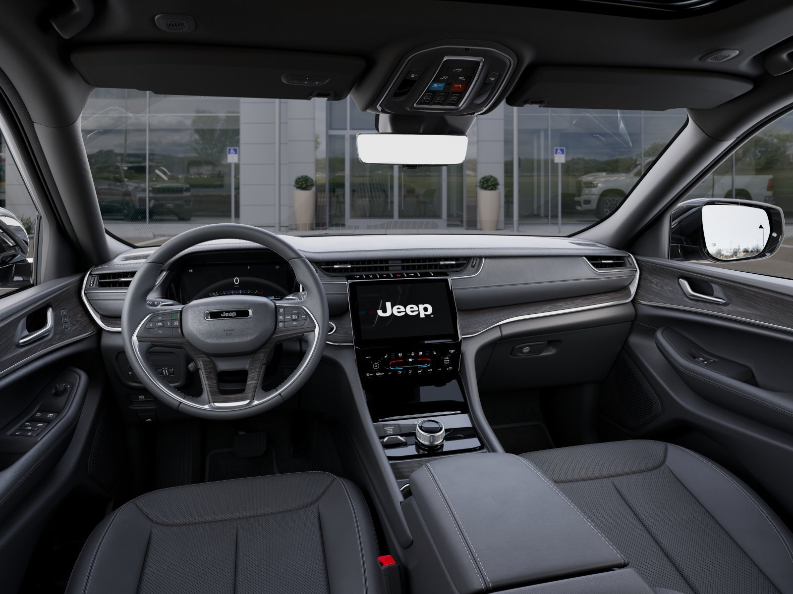 New 2025 Bright White Clear-Coat Exterior Paint Jeep Limited image 29