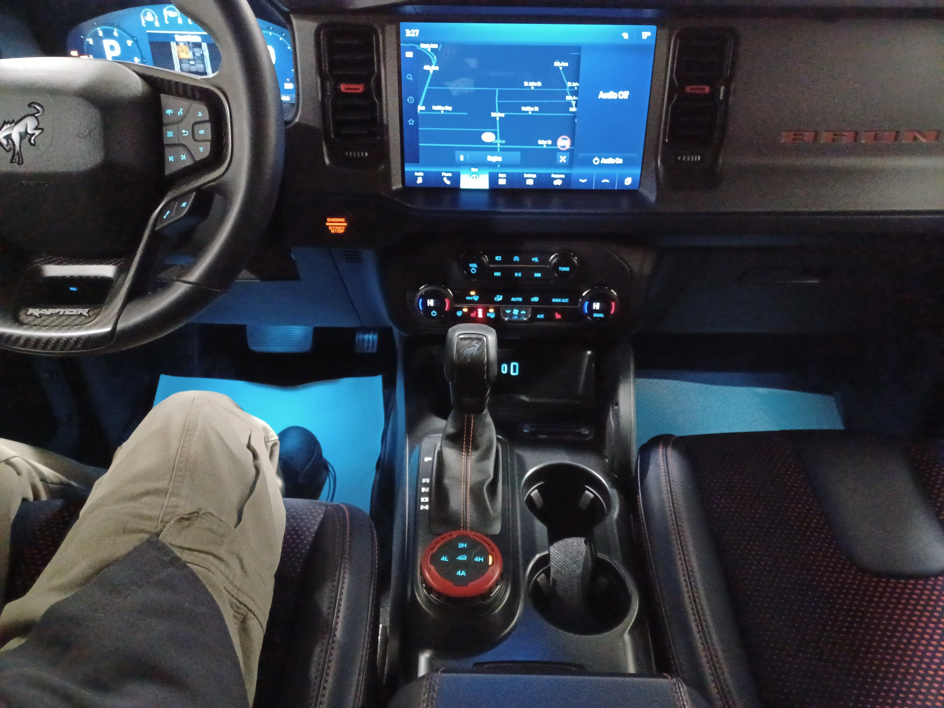 Certified Used 2024 Velocity Blue Metallic Ford Raptor 4x4*418HP!! | 37in Tires | Adaptive Cruise | Nav | 360 Cam | Htd Suede Seats | B&O Sound image 14
