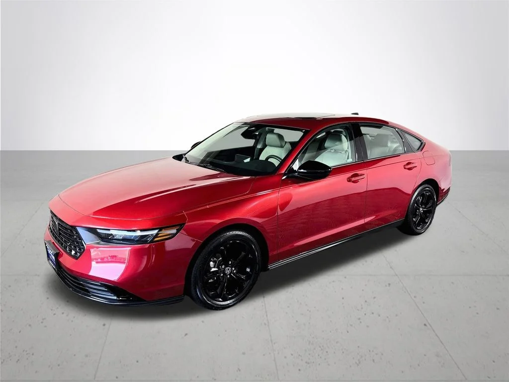 Used 2025 Radiant Red Metallic Honda SE image 2