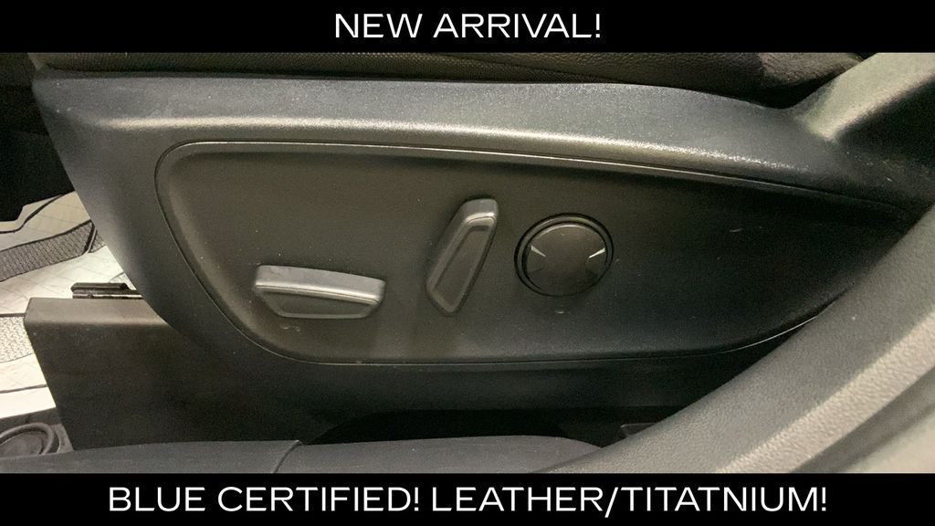 Certified Used 2022 White Metallic Ford Titanium image 32