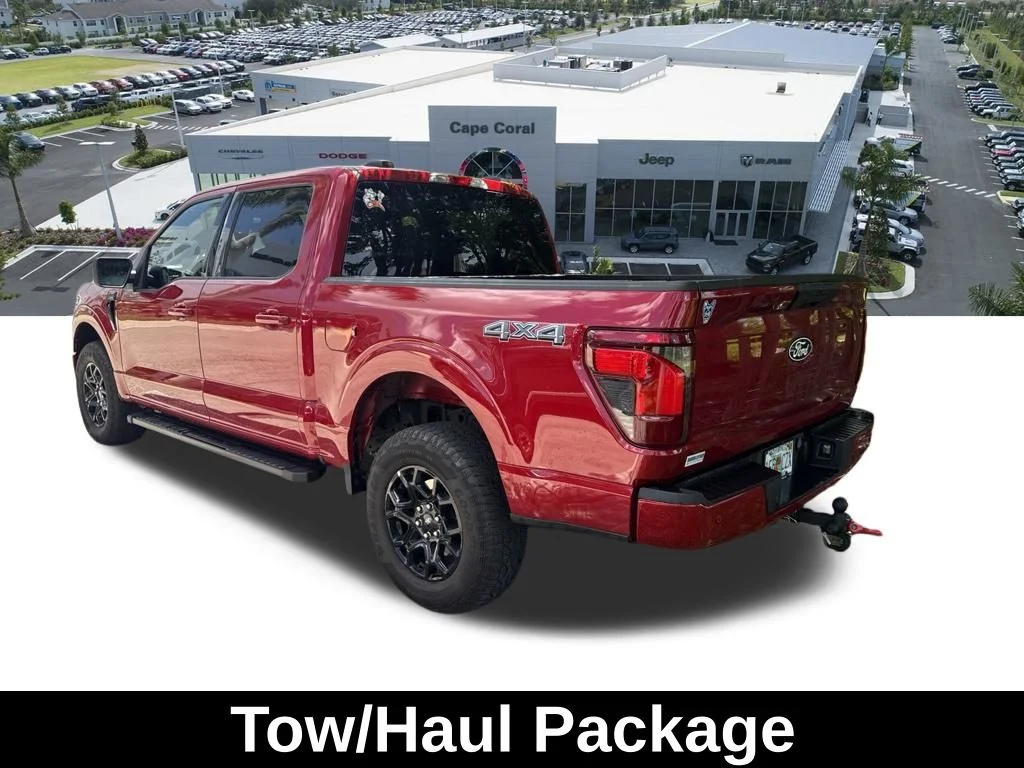 Used 2025 Red Ford XLT image 4