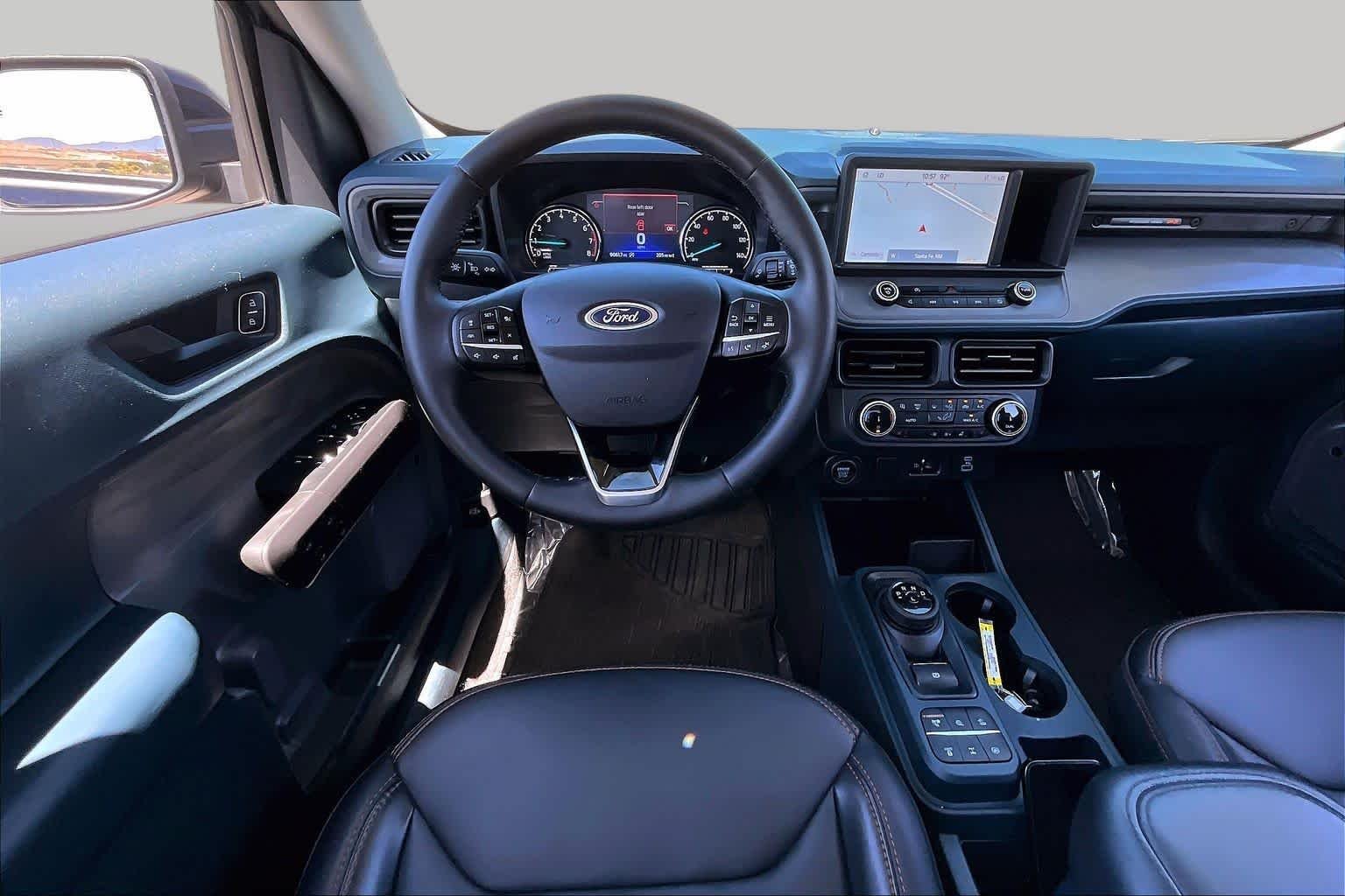 Used 2024 Carbonized Gray Metallic Ford LARIAT Advanced image 6