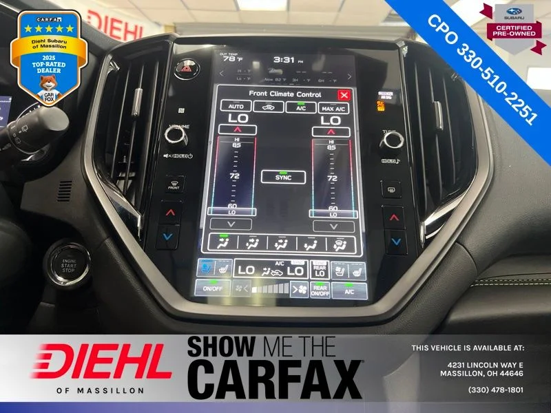 Used 2026 Red Subaru Onyx Edition Touring image 37