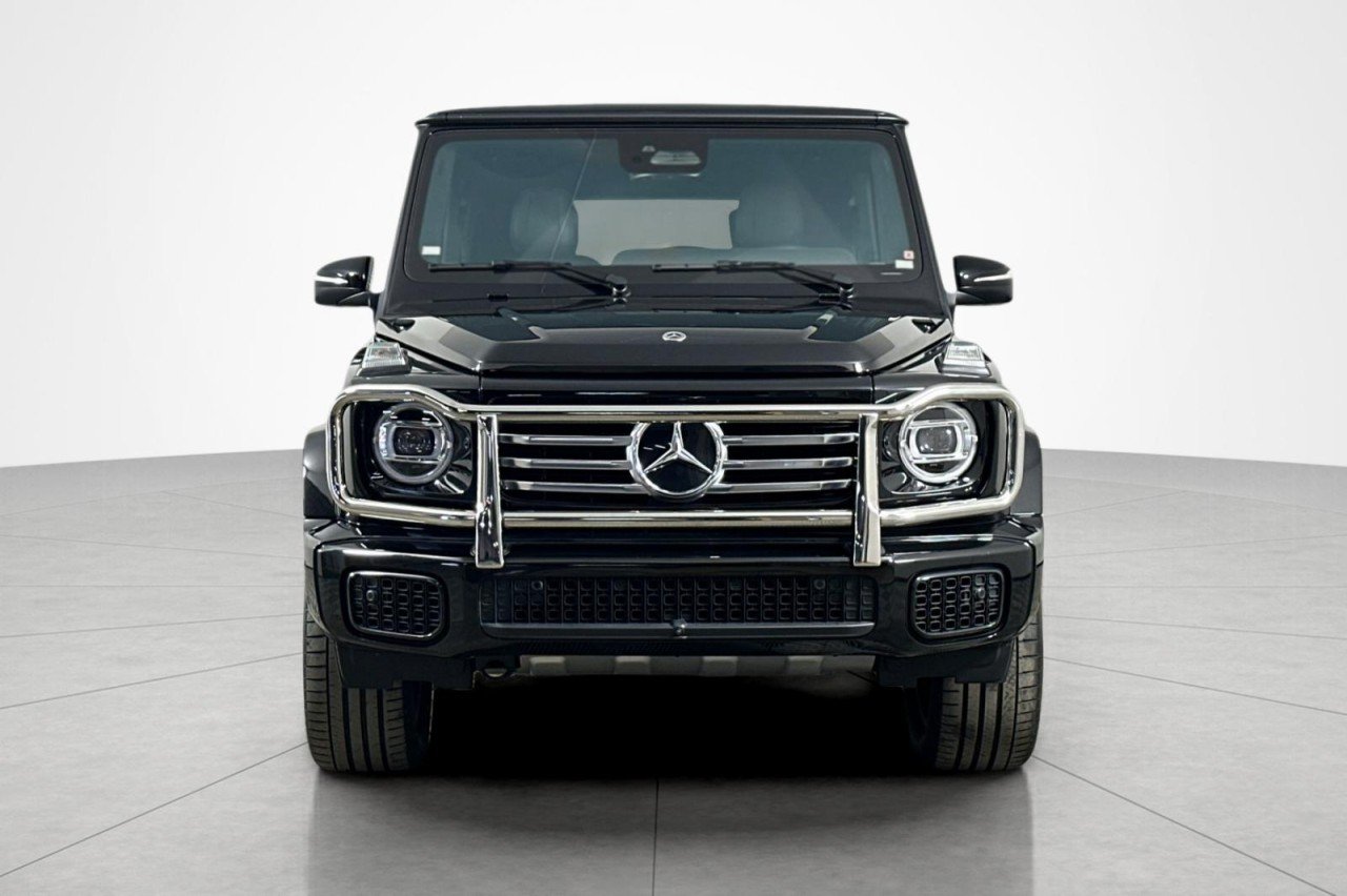 Certified Used 2025 Obsidian Black Metallic Mercedes-Benz G 550 image 8
