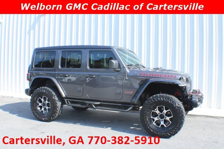 Used 2020 Gray Jeep Rubicon 4x4 image 1