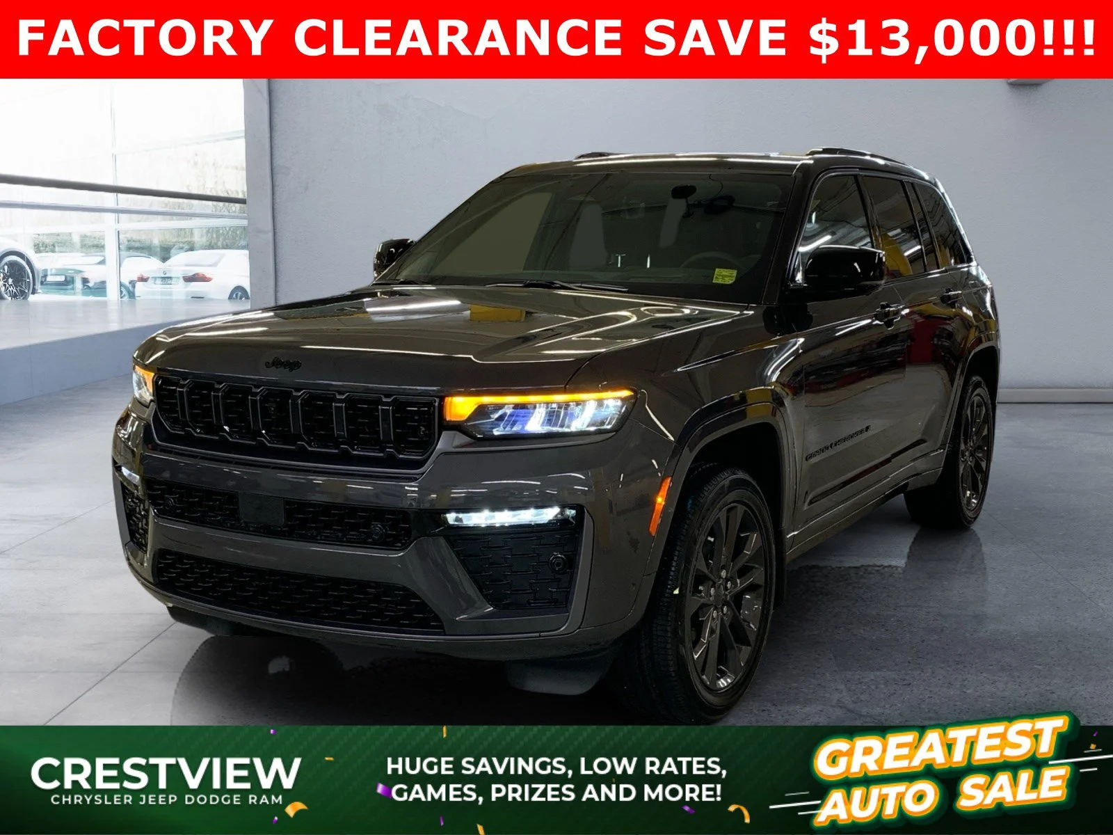 New 2026 Baltic Grey Metallic Jeep Limited Reserve image 1