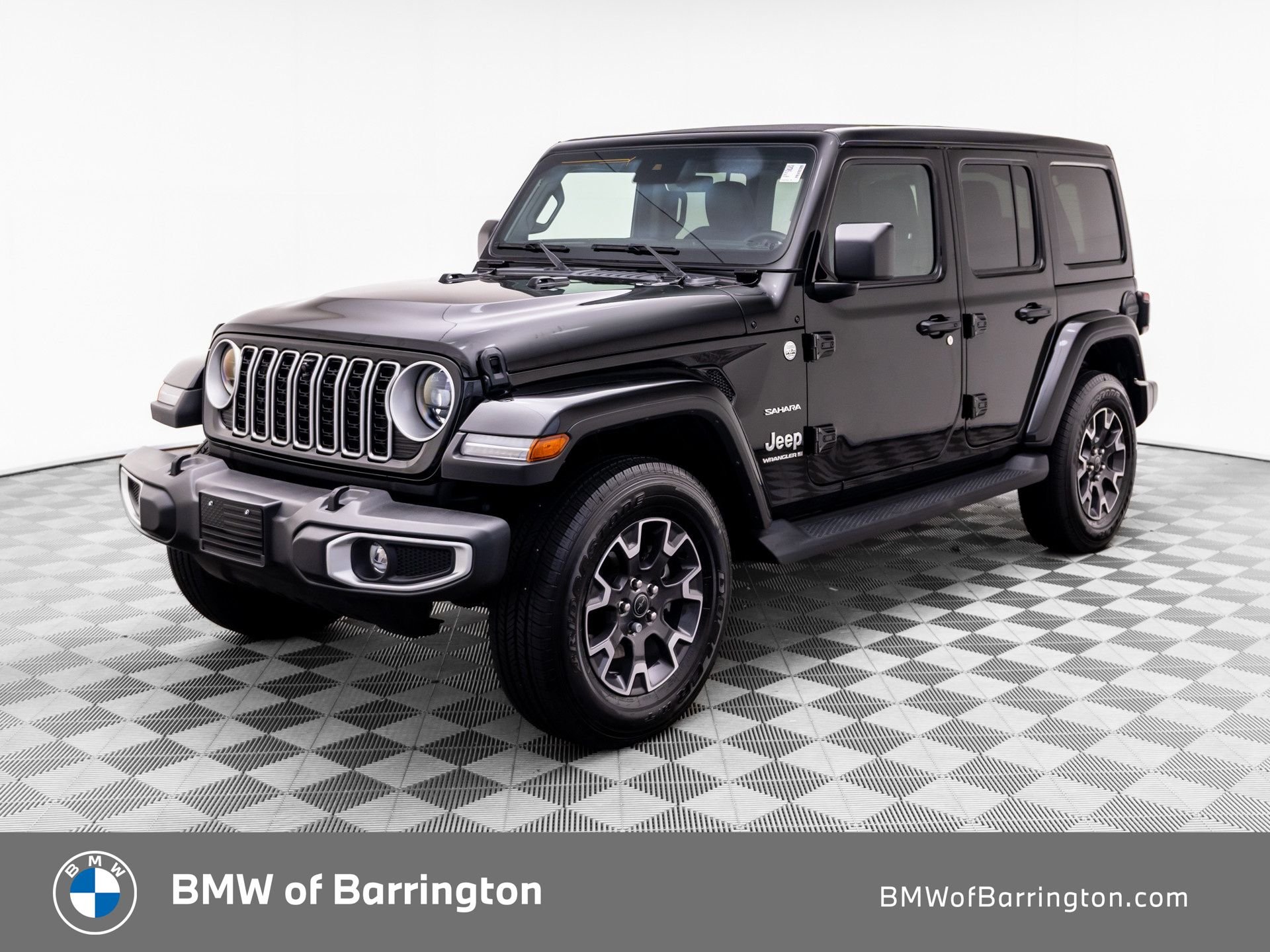 Used 2024 Black Jeep Sahara image 1