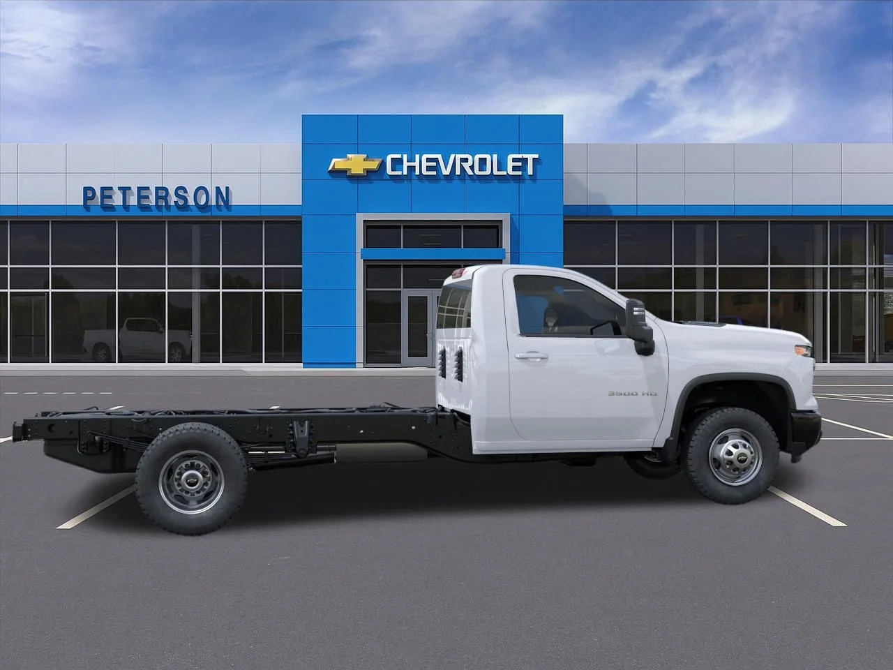 New 2026 White Chevrolet Work Truck image 4