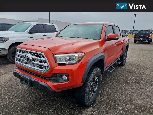 Used 2016 Inferno Red Toyota TRD Off-Road image 1