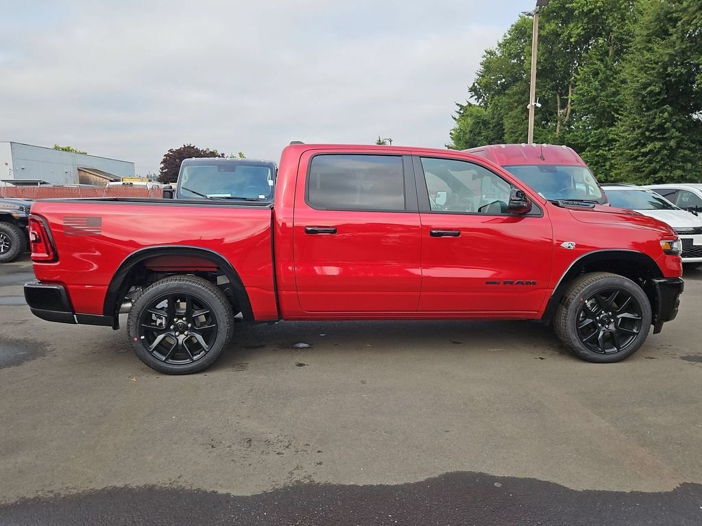 New 2026 Molten Red Pearl-Coat Exterior Paint RAM Laramie image 8