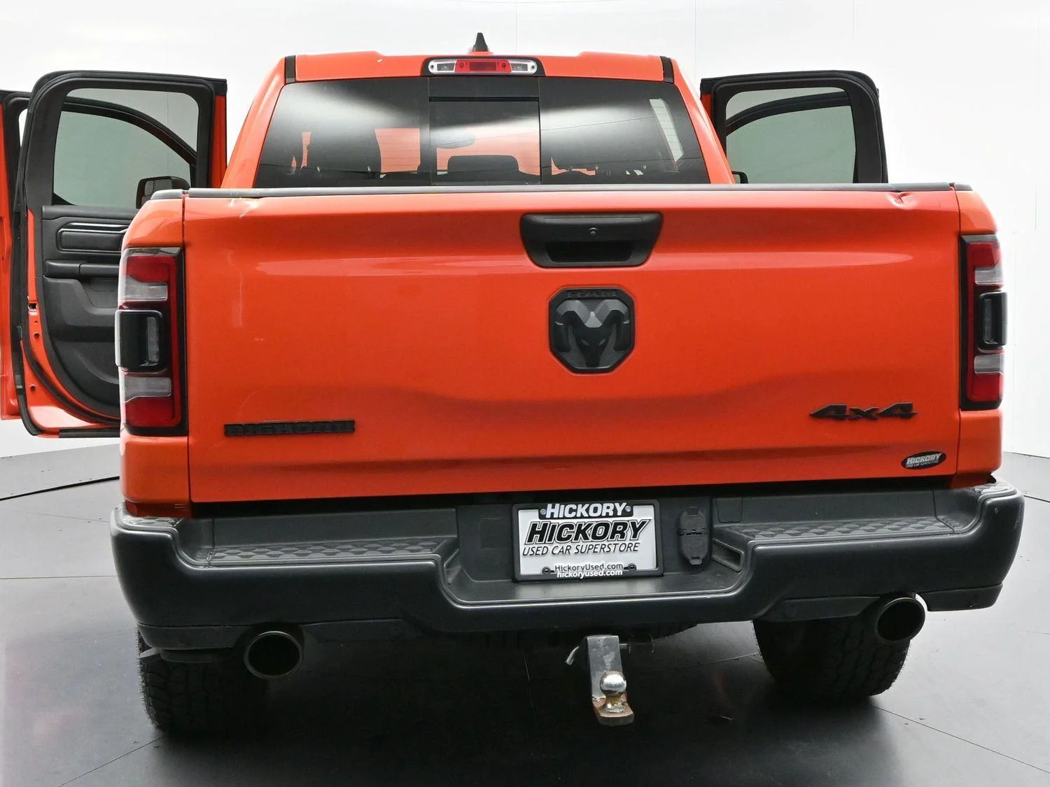 Used 2021 Spitfire Orange Clearcoat Ram Big Horn image 44
