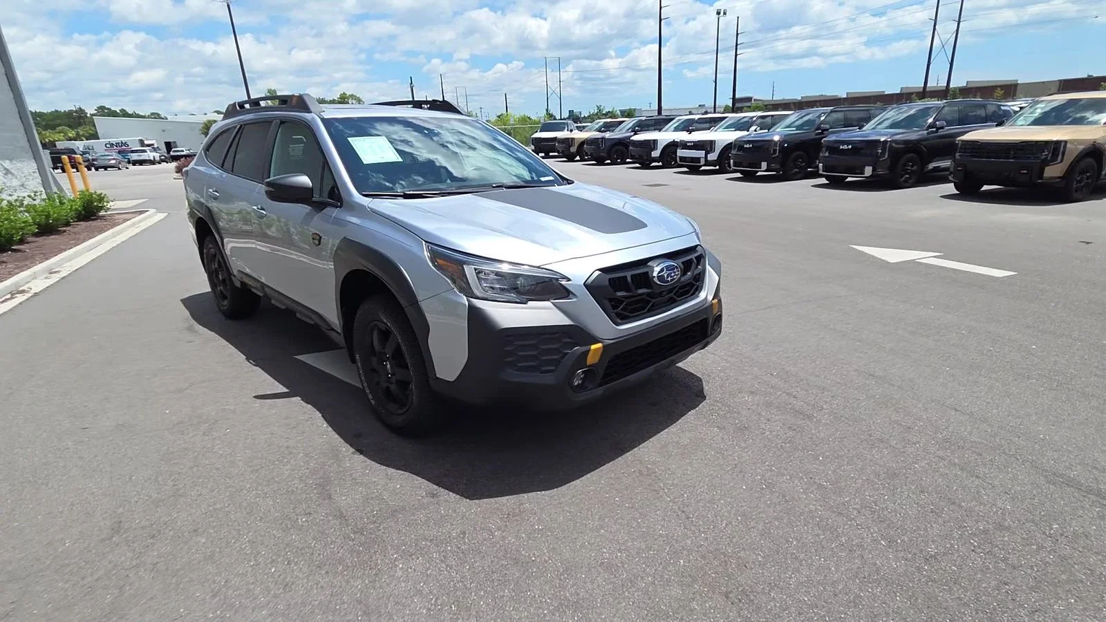 Used 2025 Ice Silver Metallic Subaru Wilderness image 3