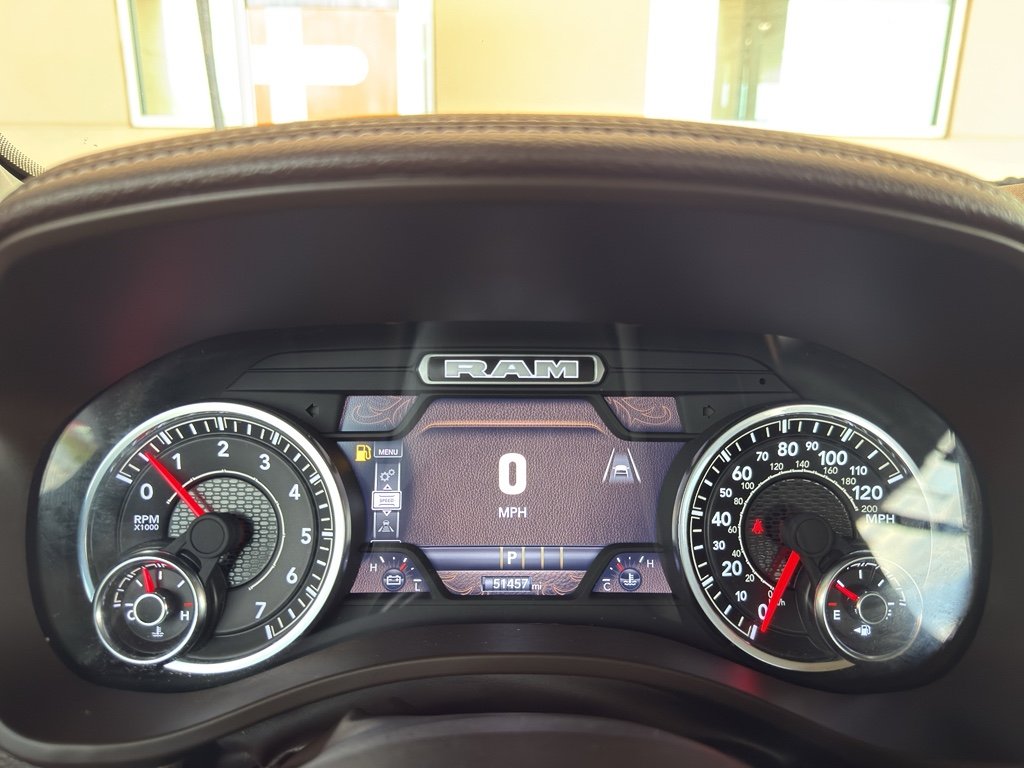 Used 2025 Diamond Black Crystal Pearlcoat Ram Laramie image 18