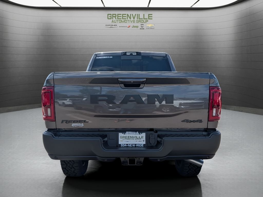 New 2026 Granite Crystal Metallic Clearcoat RAM Rebel Hemi 4x4 image 6