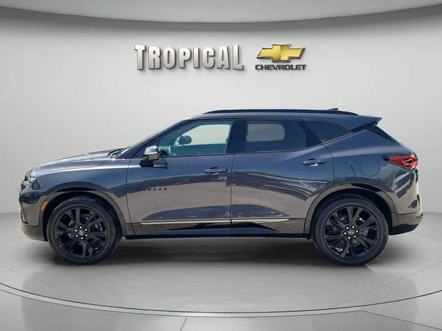 Used 2021 IRON GRAY METALLIC Chevrolet RS image 2