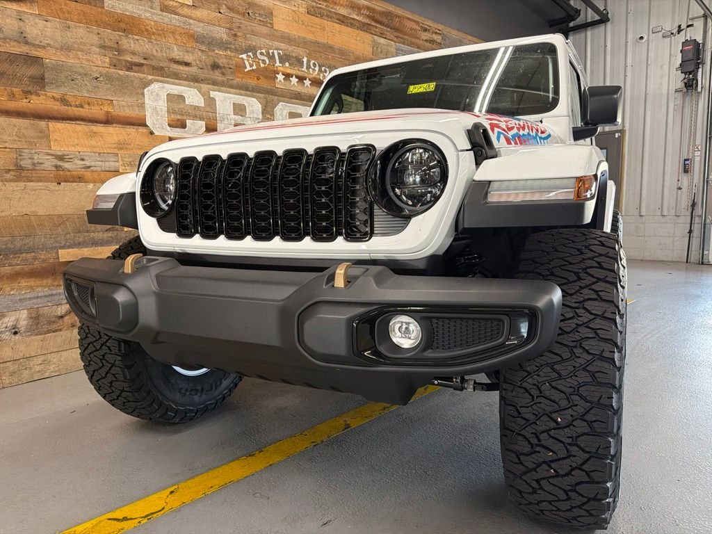 New 2026 Bright White Clearcoat Jeep Rewind Special Edition image 10