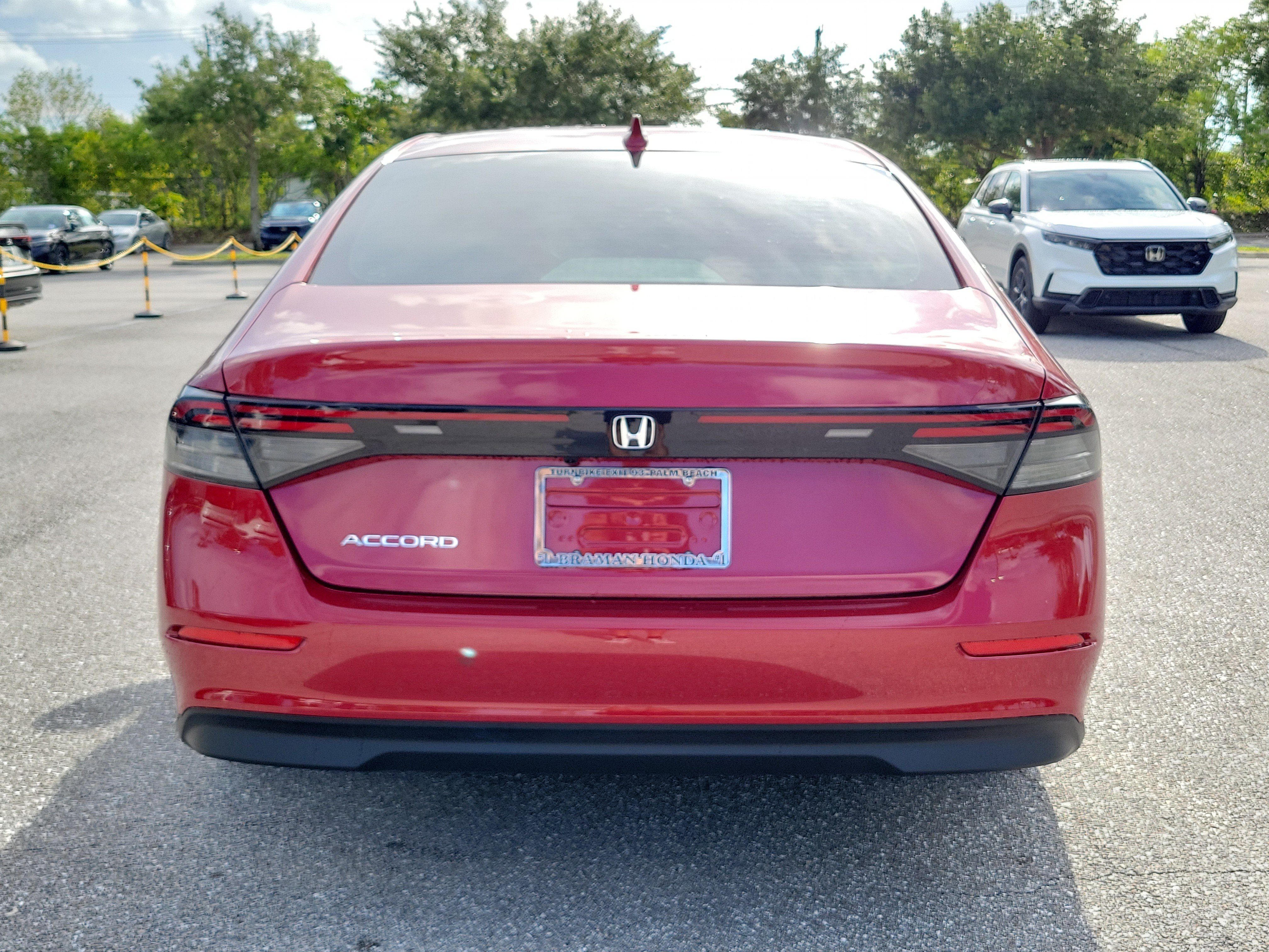 New 2026 Radiant Red Metallic Honda LX image 5