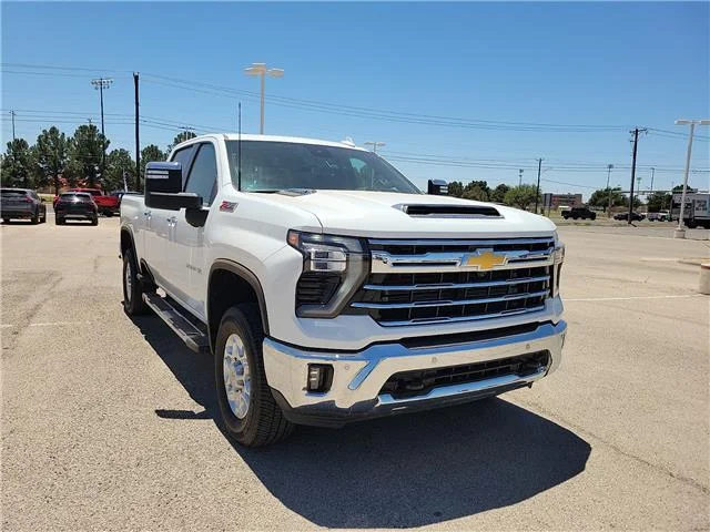 Used 2025 Summit White Chevrolet LTZ 4x4 Crew Cab 8 ft. box 172 in. WB image 6