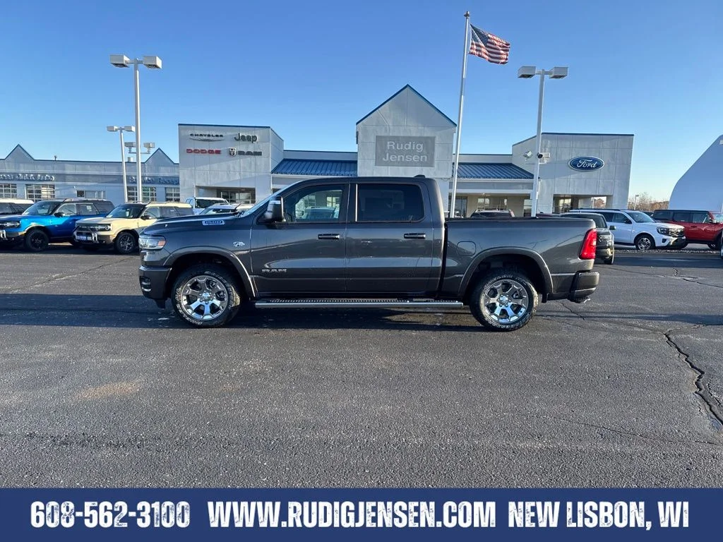 New 2026 Granite Crystal Metallic Clearcoat RAM Big Horn/Lone Star image 2