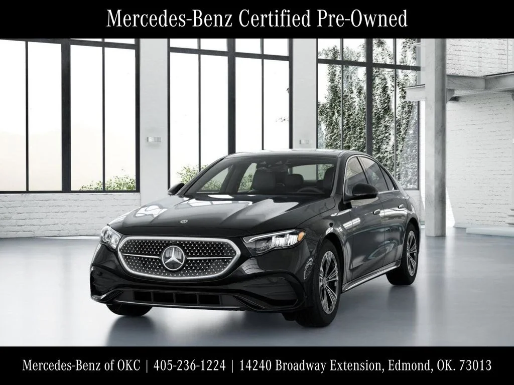 Certified Used 2025 Black Mercedes-Benz E 350 image 42