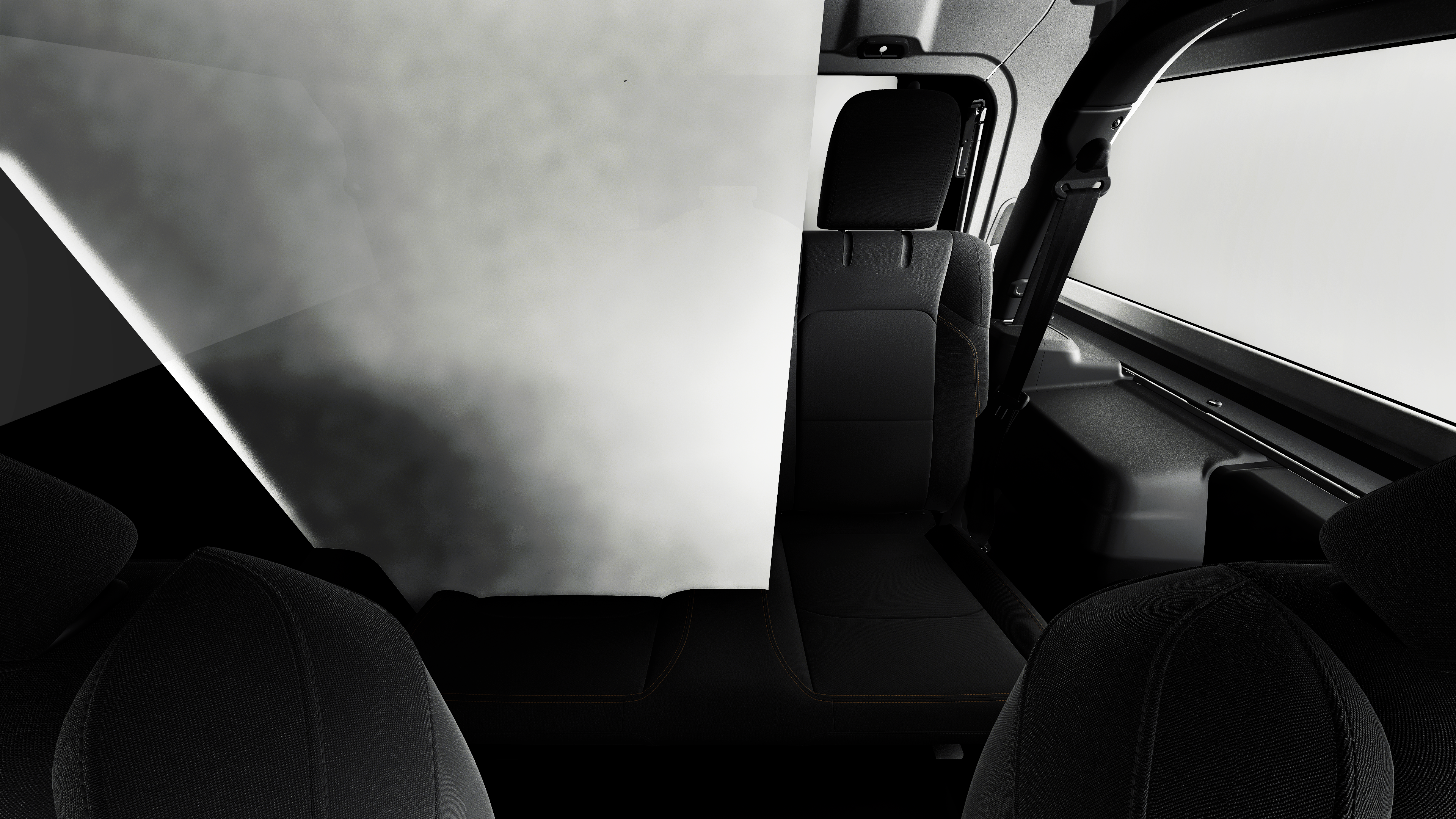 New 2027 Bright White Clear-Coat Paint Jeep  image 3