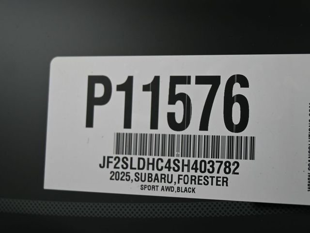 2025 Subaru Forester Sport - Photo 25
