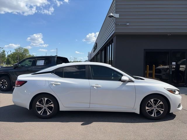 Used 2020 Aspen White Tricoat Nissan SV image 2