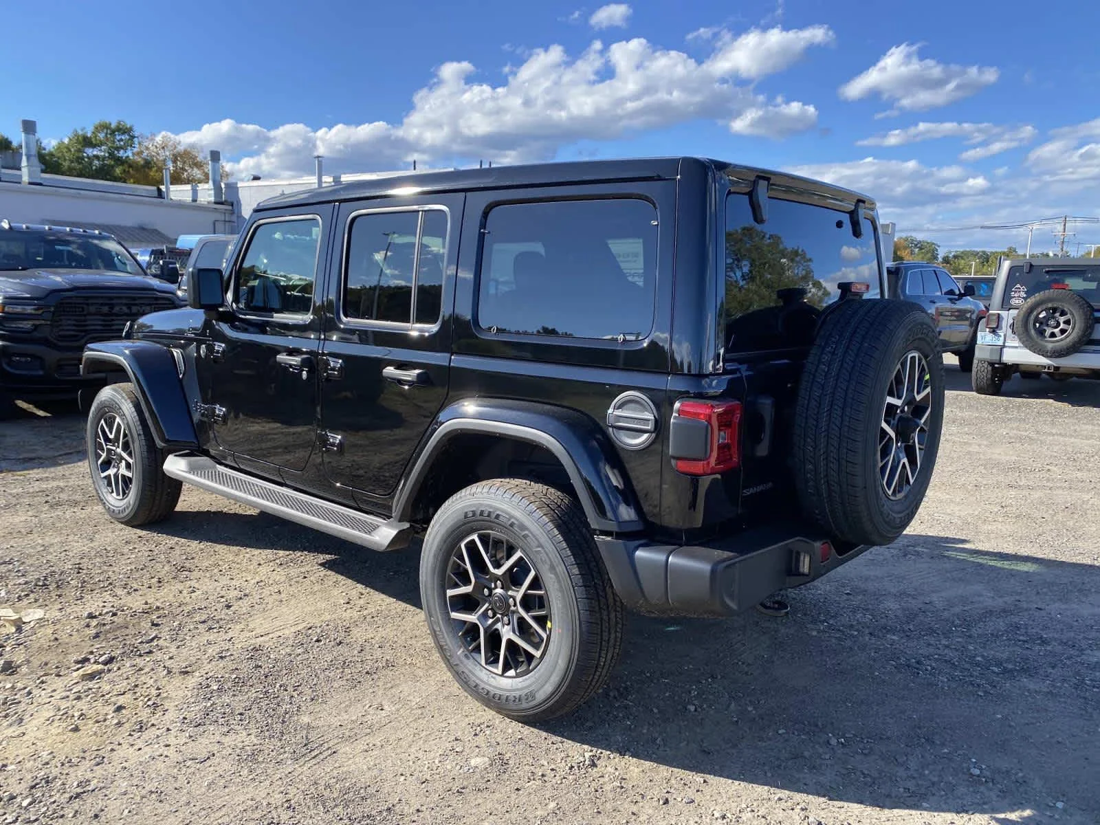 New 2027 Black Clearcoat Jeep Sahara image 3