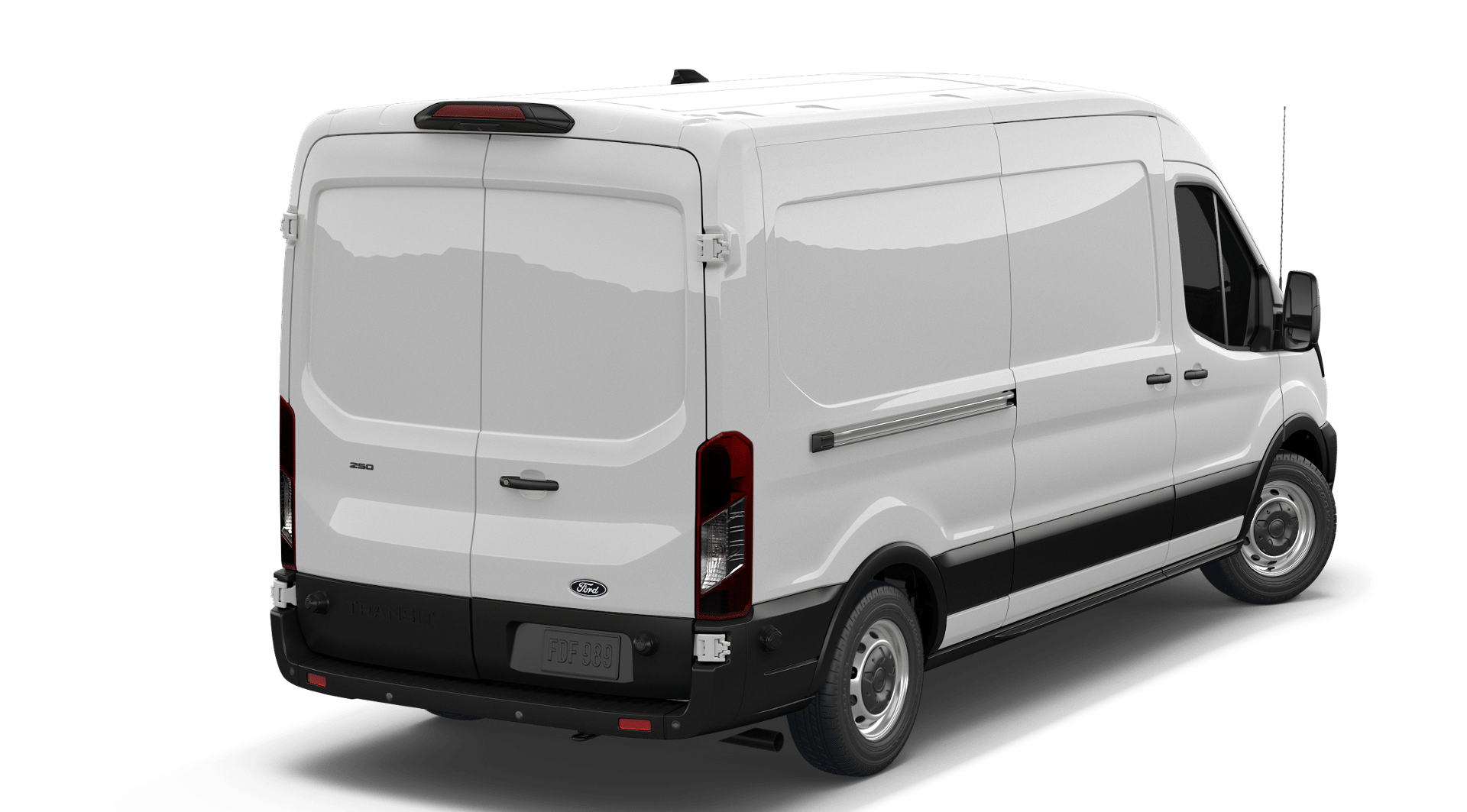 New 2027 Oxford White Ford Cargo Van image 3