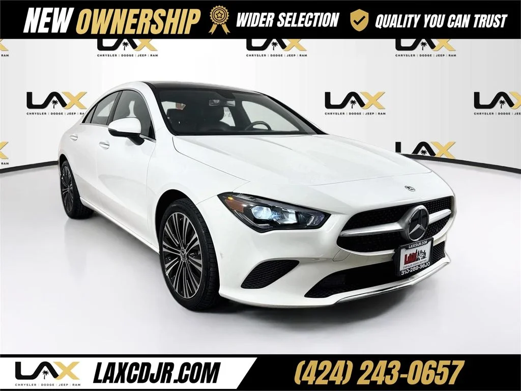 Used 2023 White Mercedes-Benz CLA 250 image 1