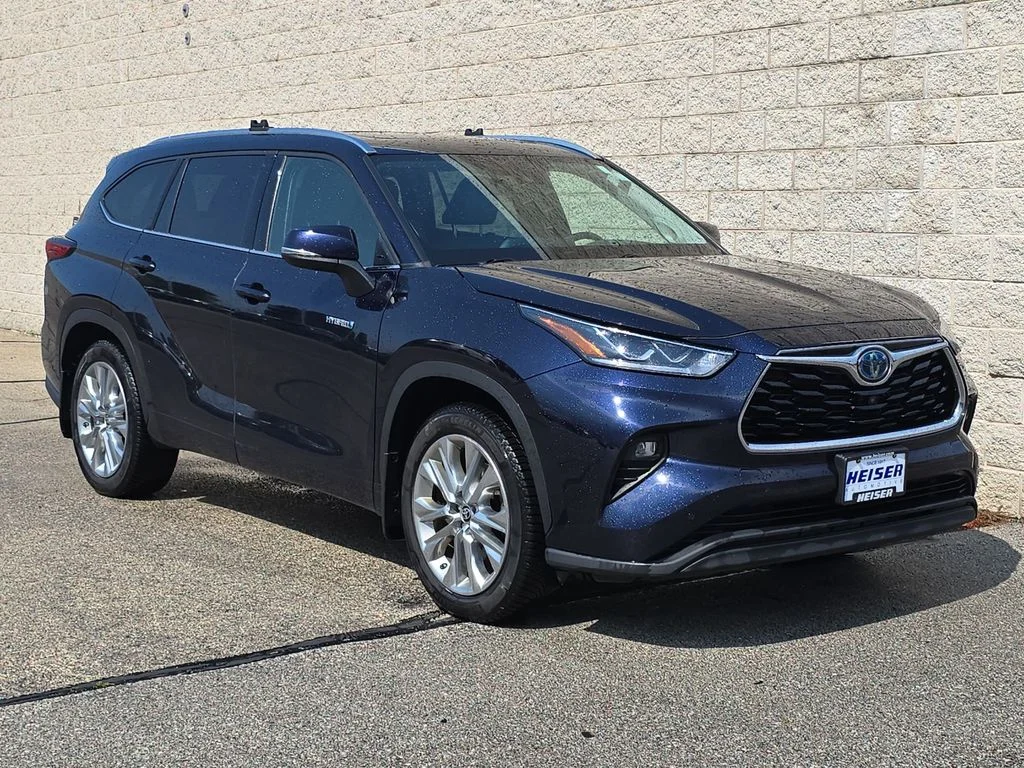 Used 2021 Blue Toyota Limited image 14
