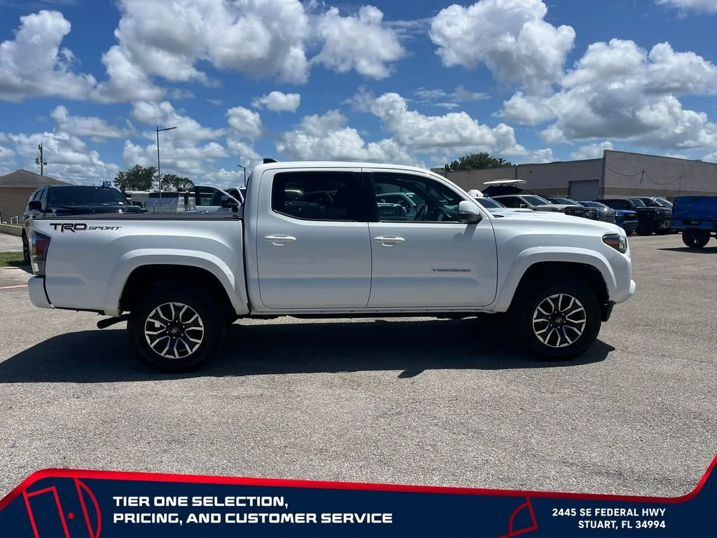 Used 2021 White Toyota TRD Sport image 4
