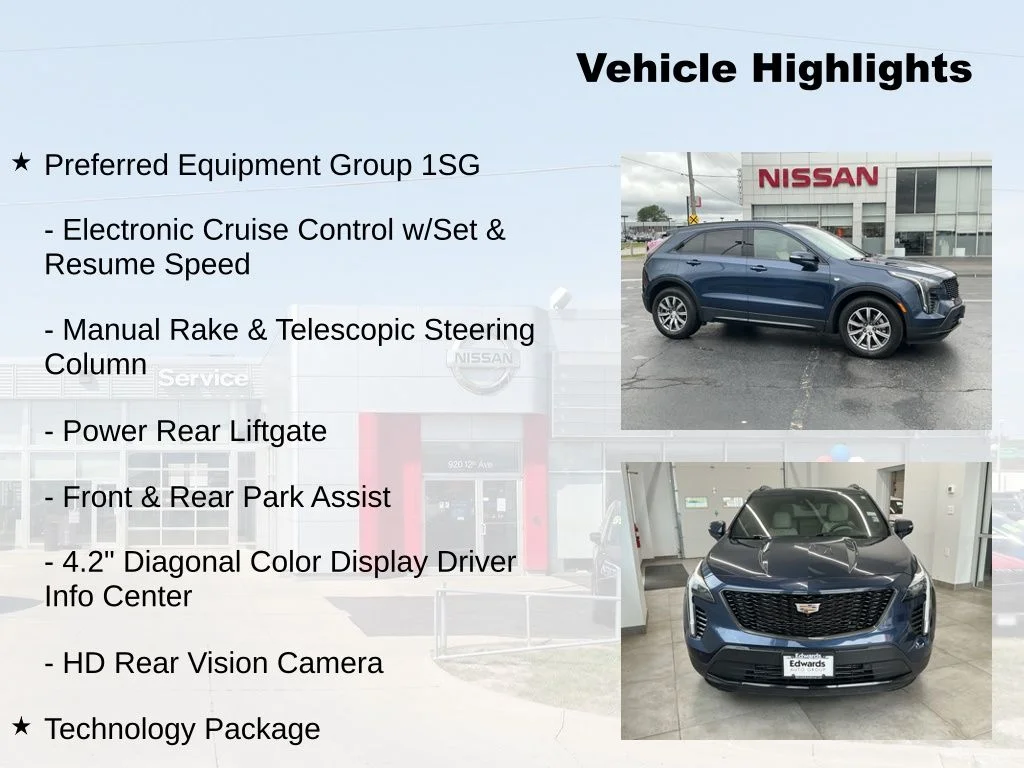 Used 2019 Blue Cadillac Sport image 8