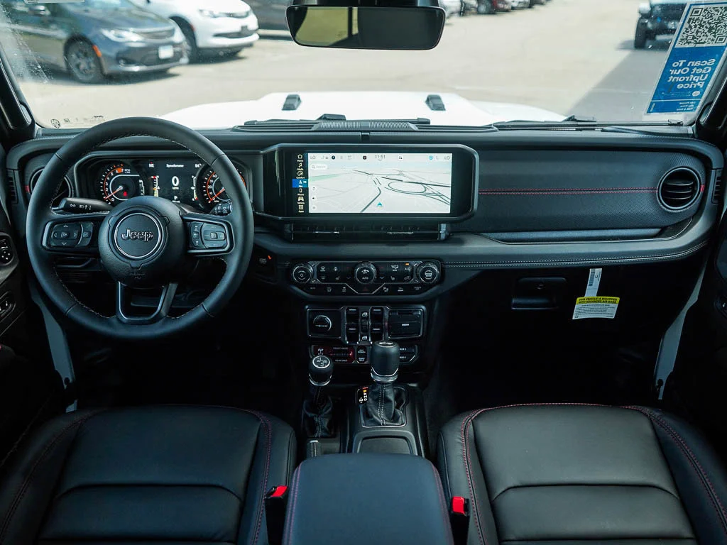 New 2026 Bright White Clearcoat Jeep Rubicon X image 13
