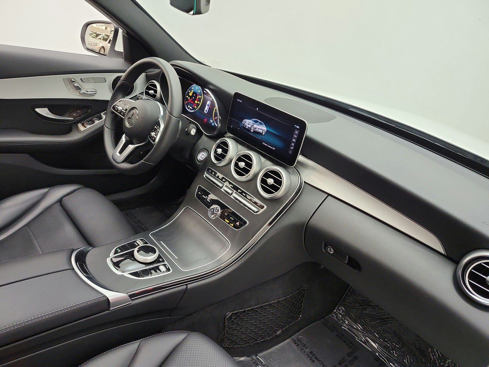Certified Used 2021 Polar White Mercedes-Benz C 300 Sedan image 19